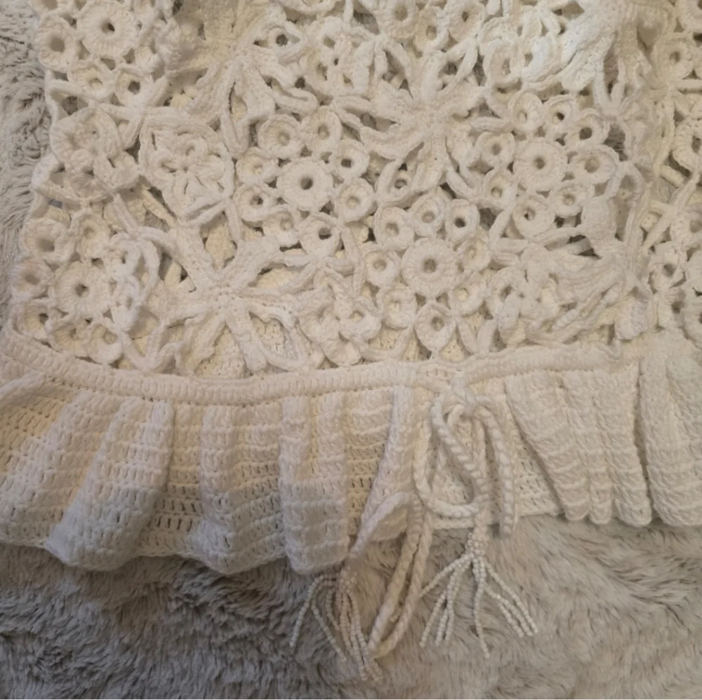 FARM Rio White Crochet Top - Picture 5 of 7
